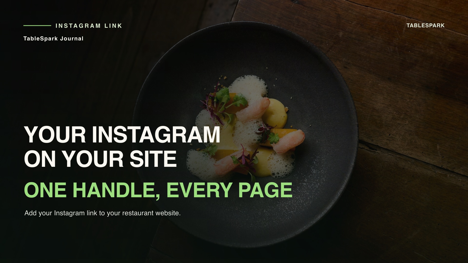 How to Add Your Instagram Link to a Restaurant Website