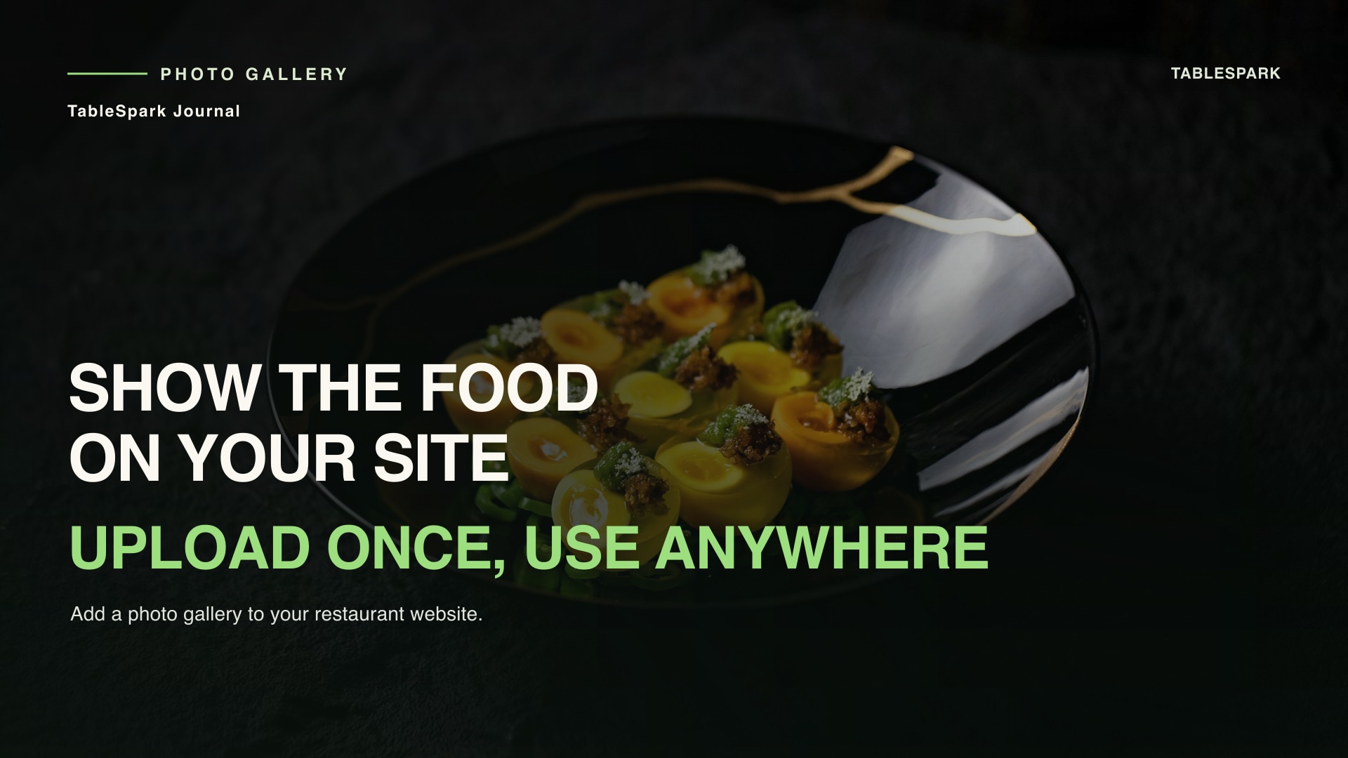 Add a Photo Gallery to Your Restaurant Website