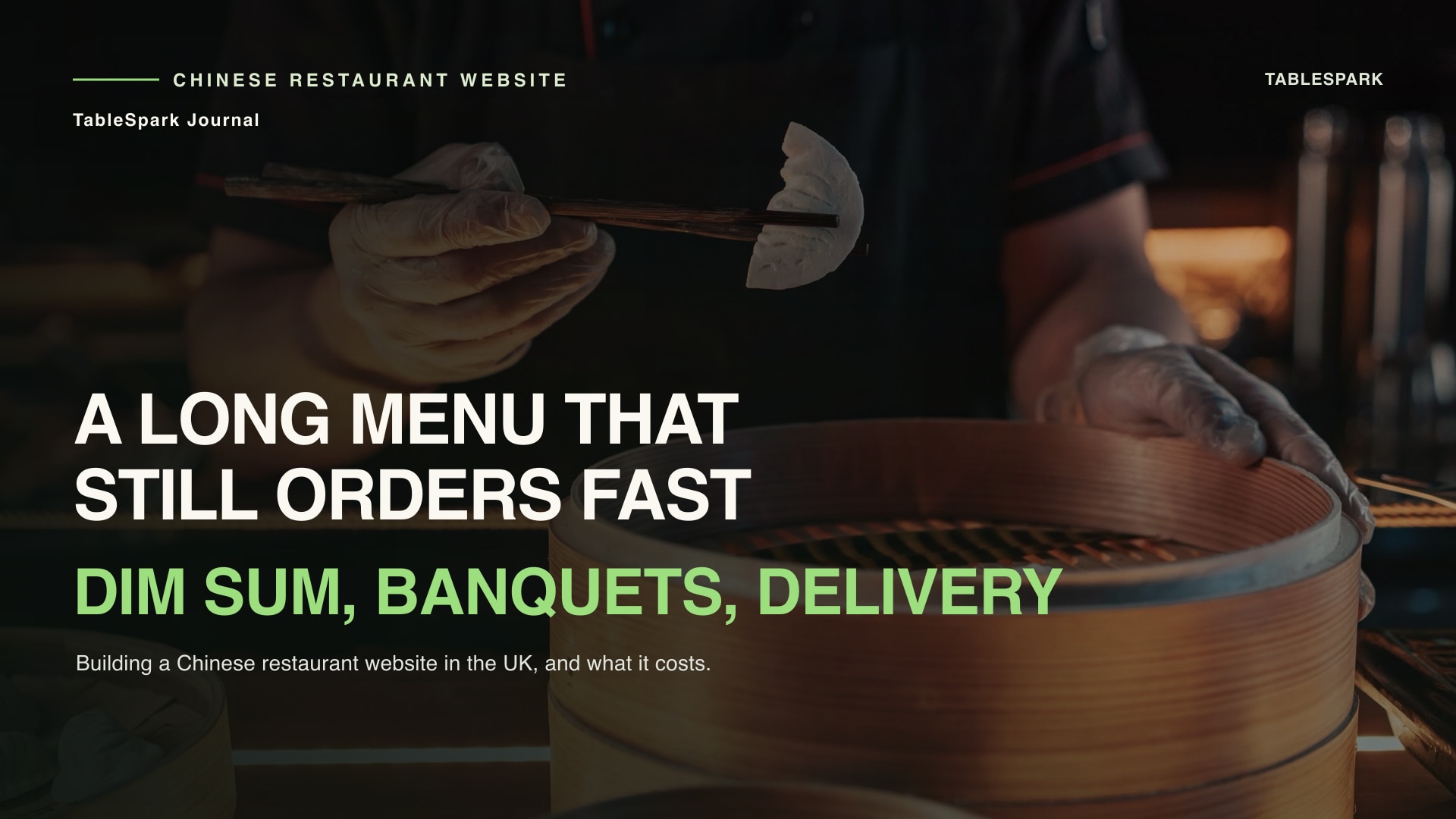 Choose a Chinese Restaurant Website in the UK