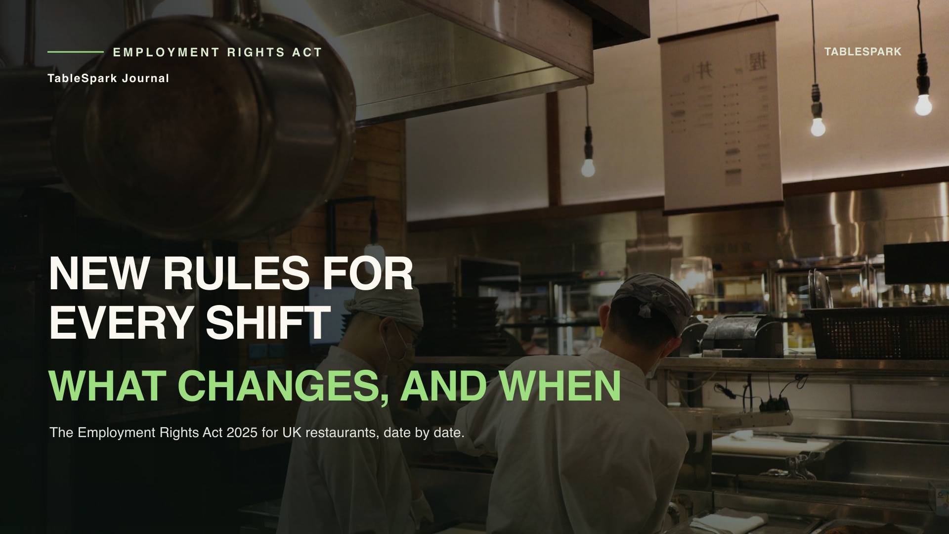 Employment Rights Act 2025: What Changes for Restaurants