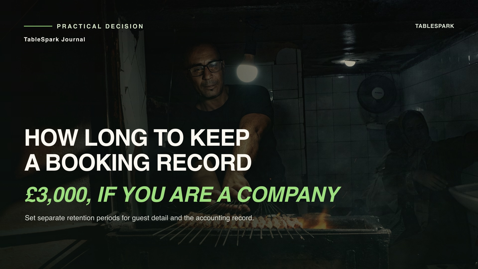 How long to keep a booking record when retention rules and accounting records disagree