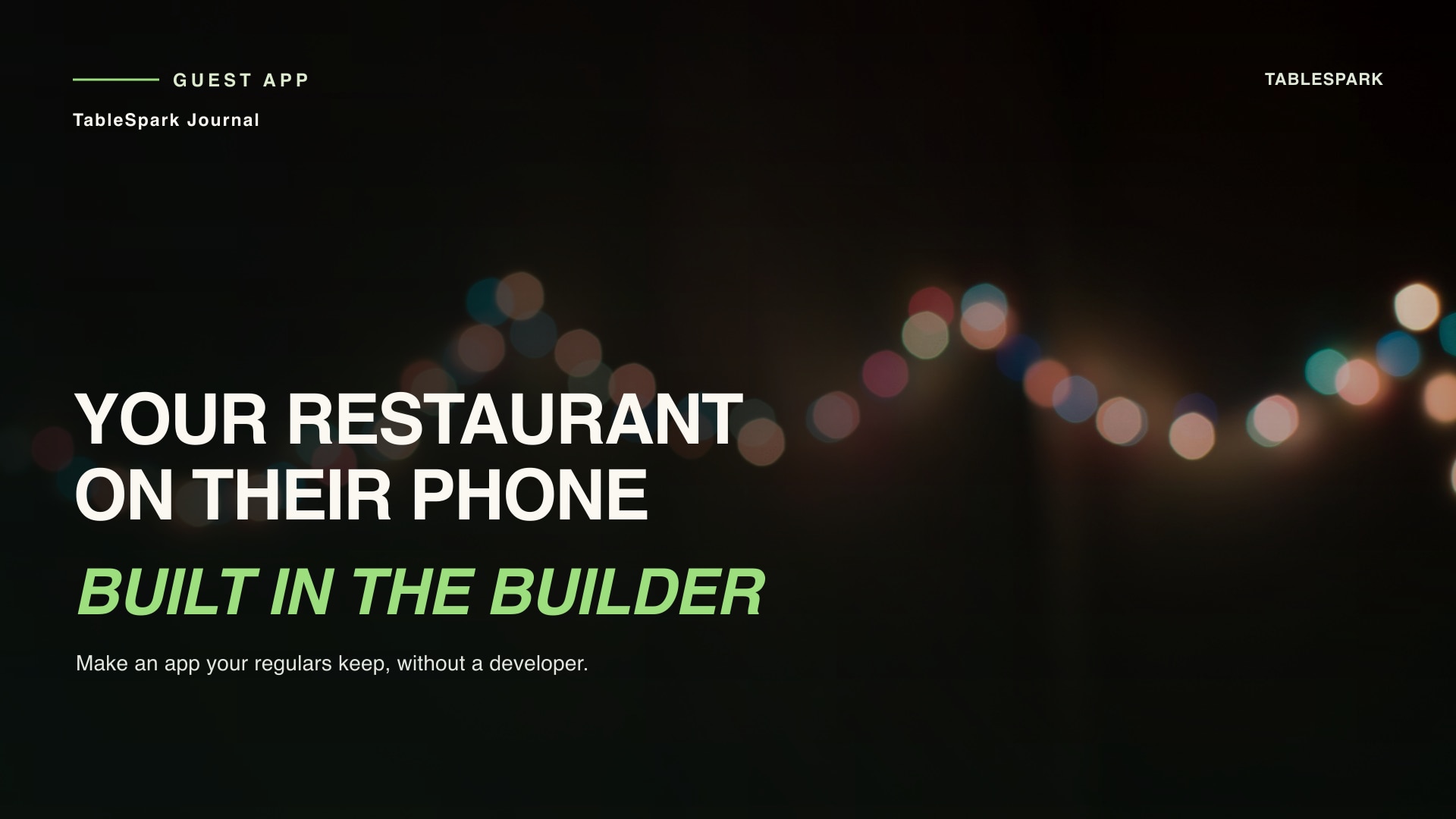 How to Make an App for Your Restaurant