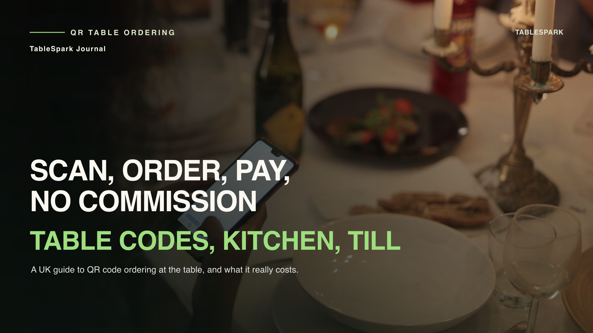 Set Up QR Code Table Ordering in the UK