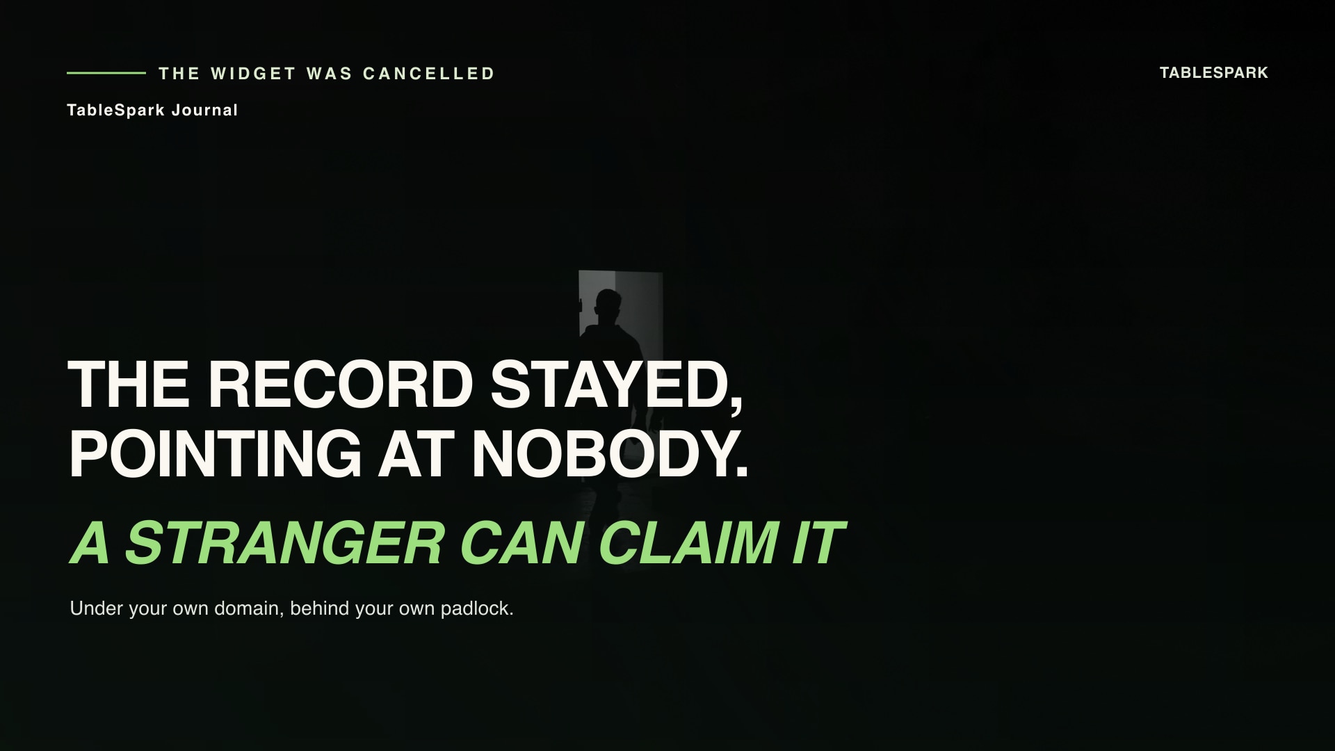 The Booking Widget You Cancelled Can Still Answer On Your Own Domain