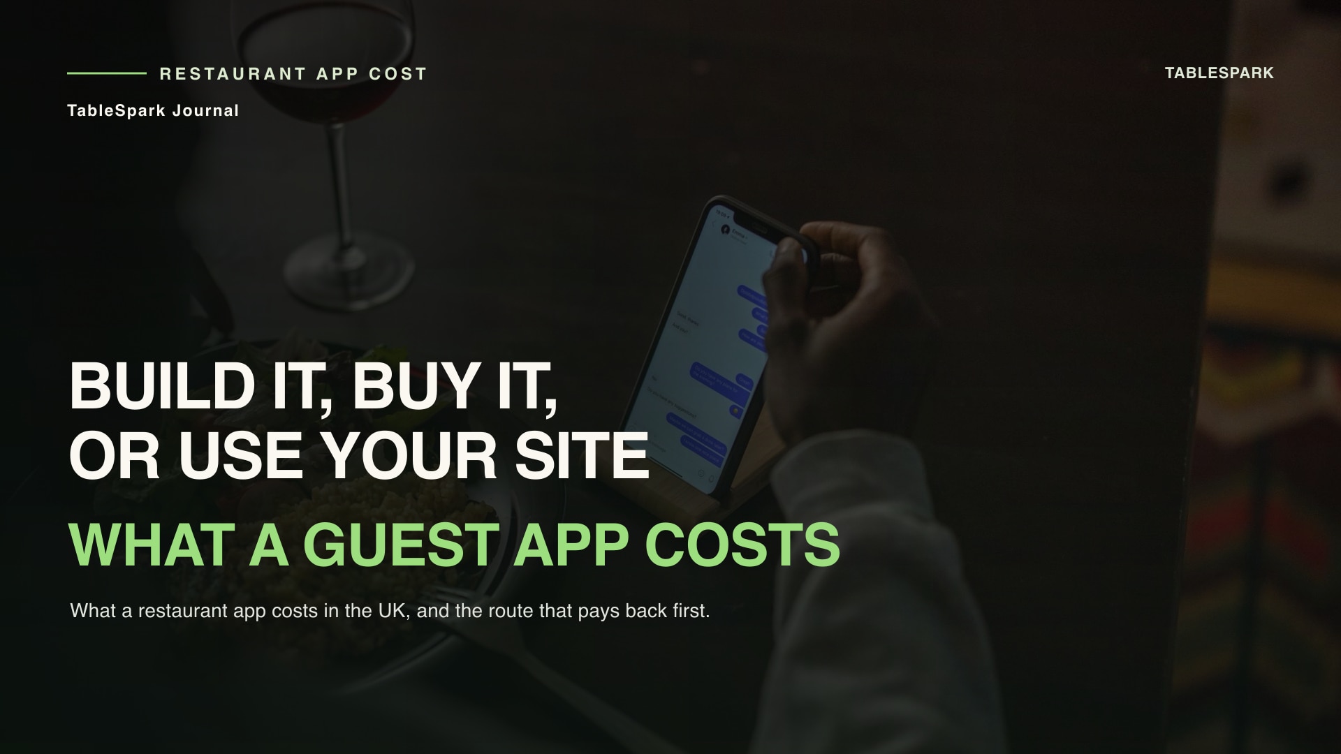 What a Restaurant App Costs in the UK, and a Cheaper Route