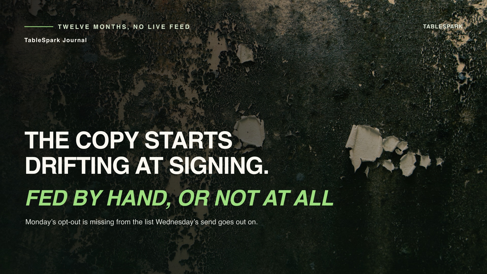 The Restaurant CRM System With No Live Feed Goes Stale the Week You Sign It