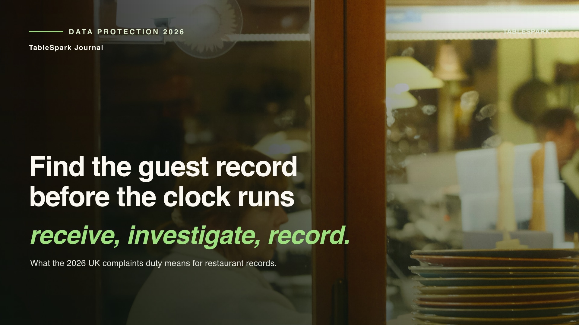Restaurant Data Protection Complaints: What UK Restaurants Must Do in 2026
