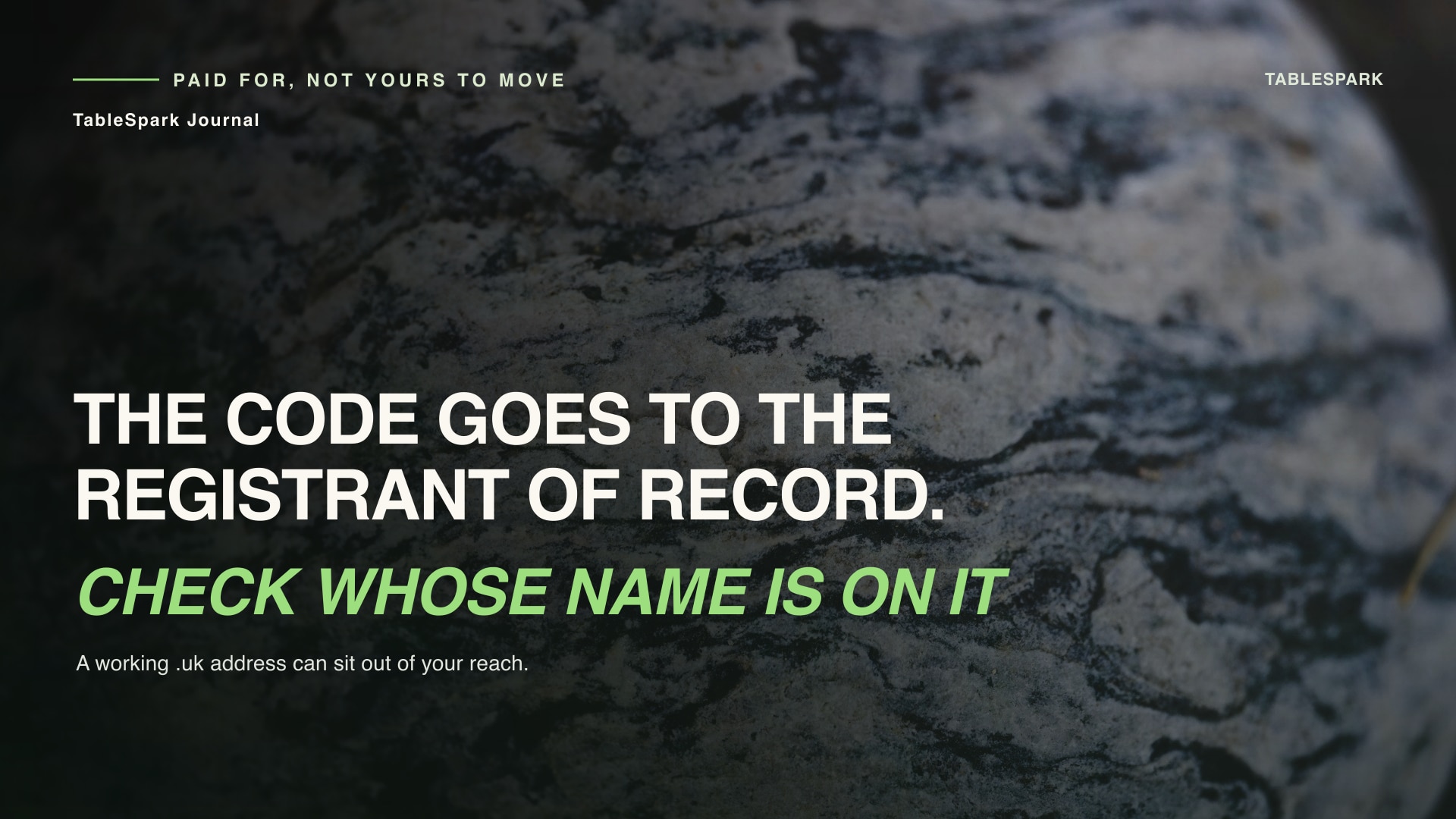 Who Actually Holds Your Restaurant's Domain? The Registrar Account Question