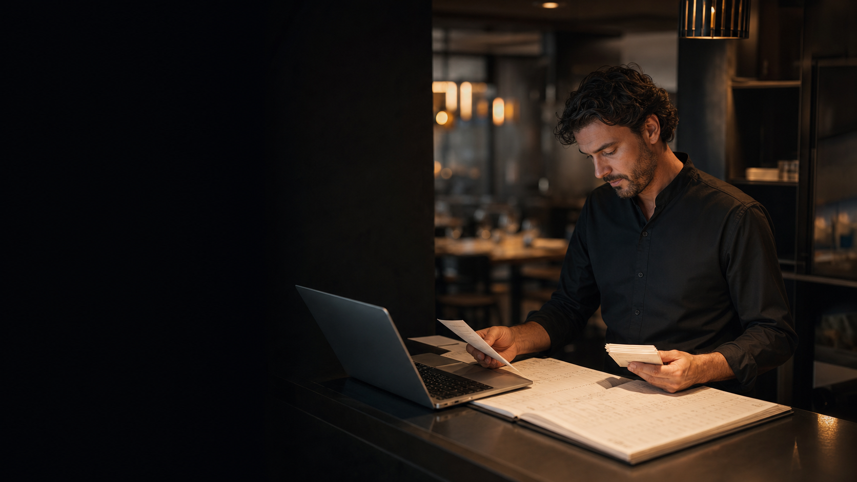 Restaurant operator comparing guest-record tiers and export access.