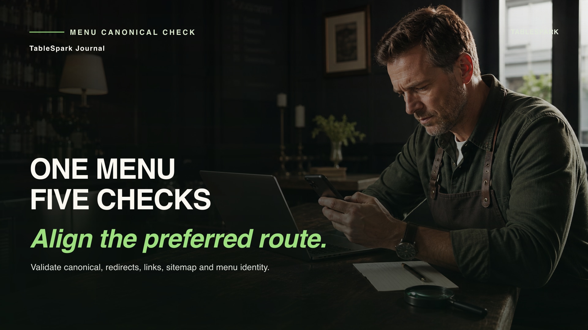 Restaurant Menu Canonical URL Validation: a Five-Check Method