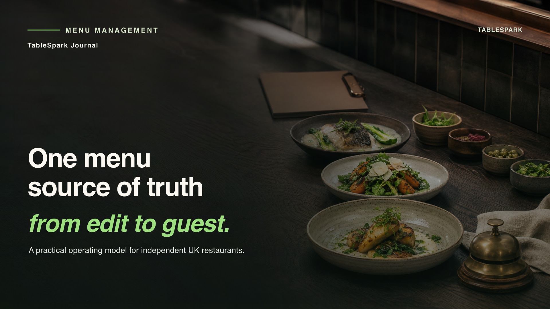 Restaurant Menu Management: Build One Reliable Workflow