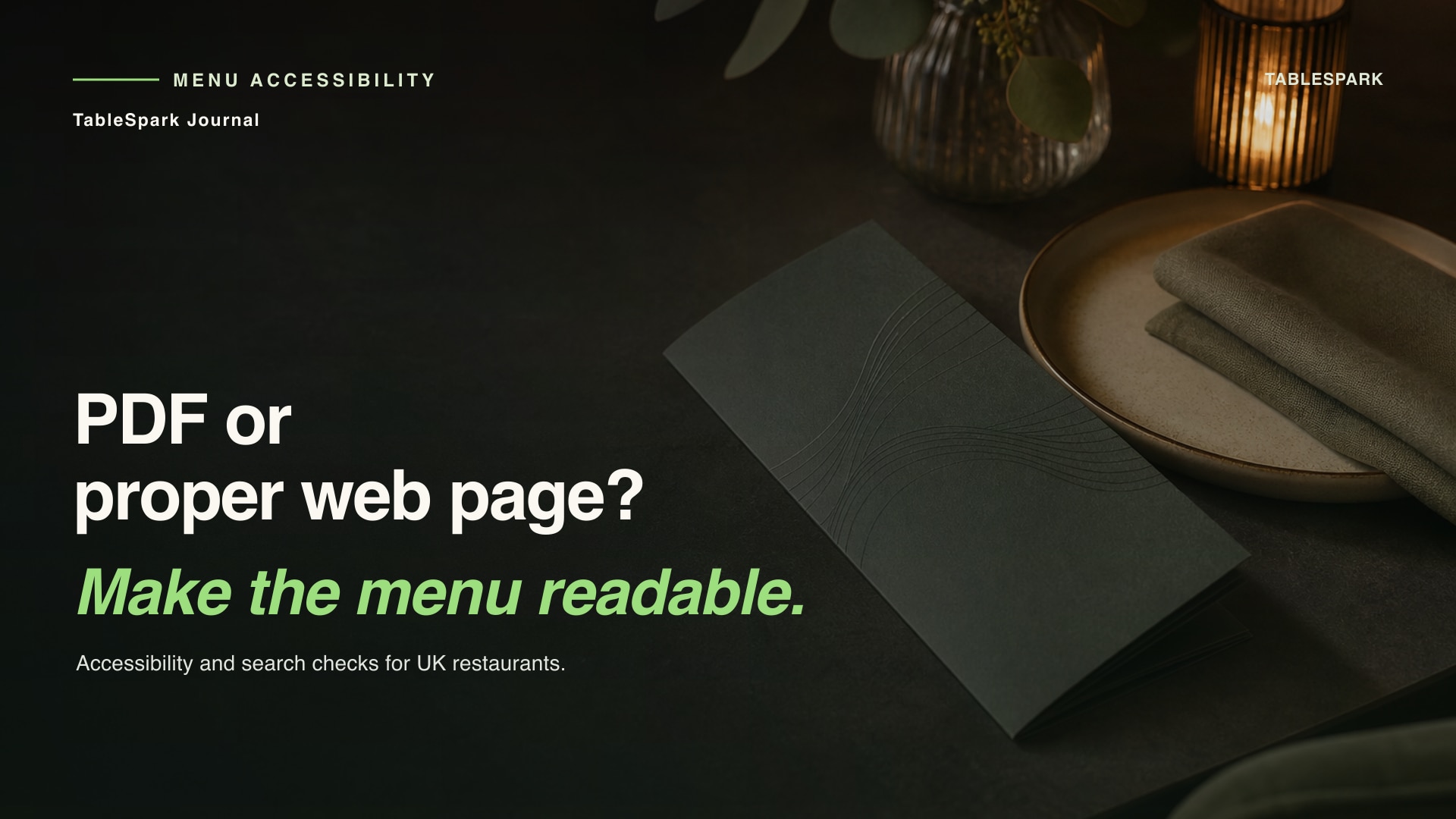 PDF Menu vs HTML: Which Works Better for Restaurants?