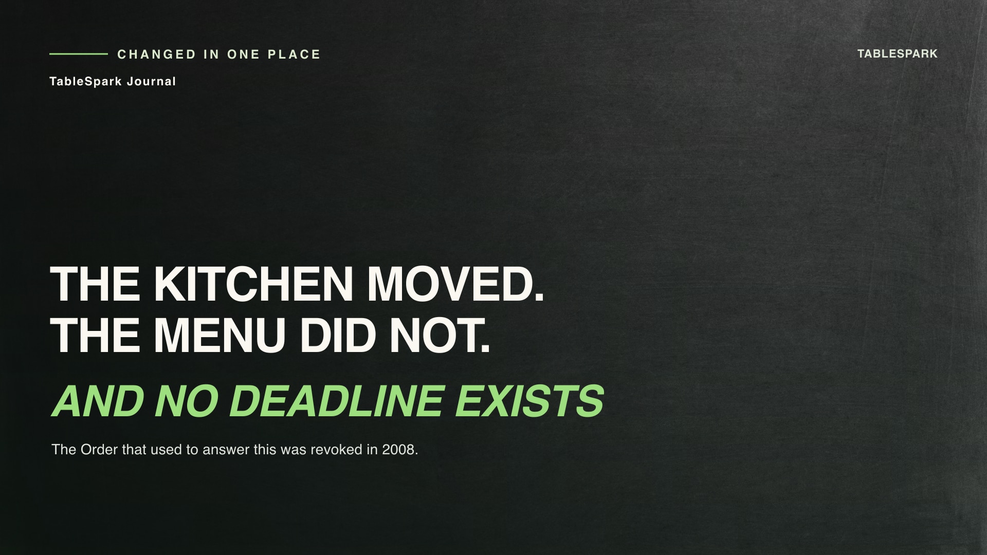UK law on a restaurant menu price that was never updated, and the deadline that does not exist