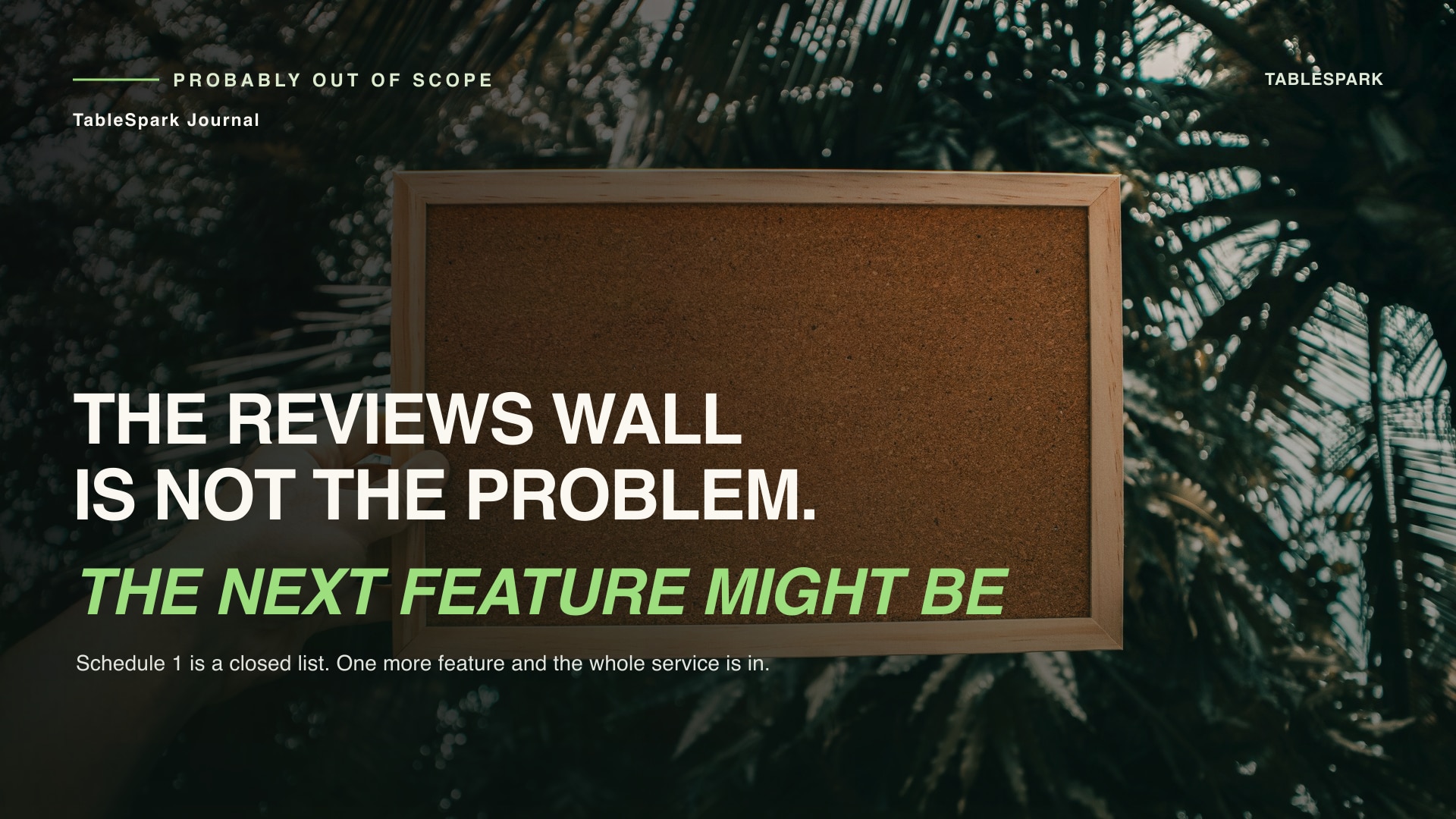 Your reviews wall is probably outside the Online Safety Act, and the one feature that would change that