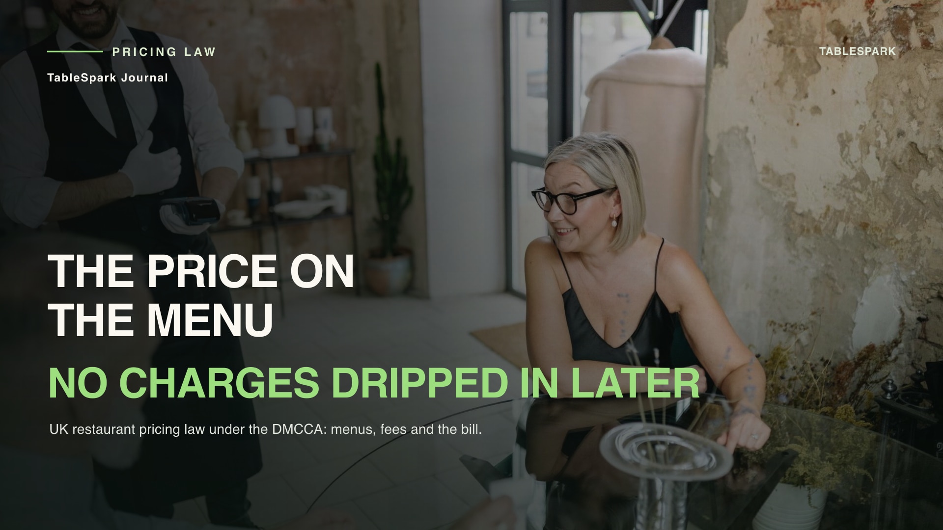 Restaurant Pricing Law UK: What the DMCCA Requires