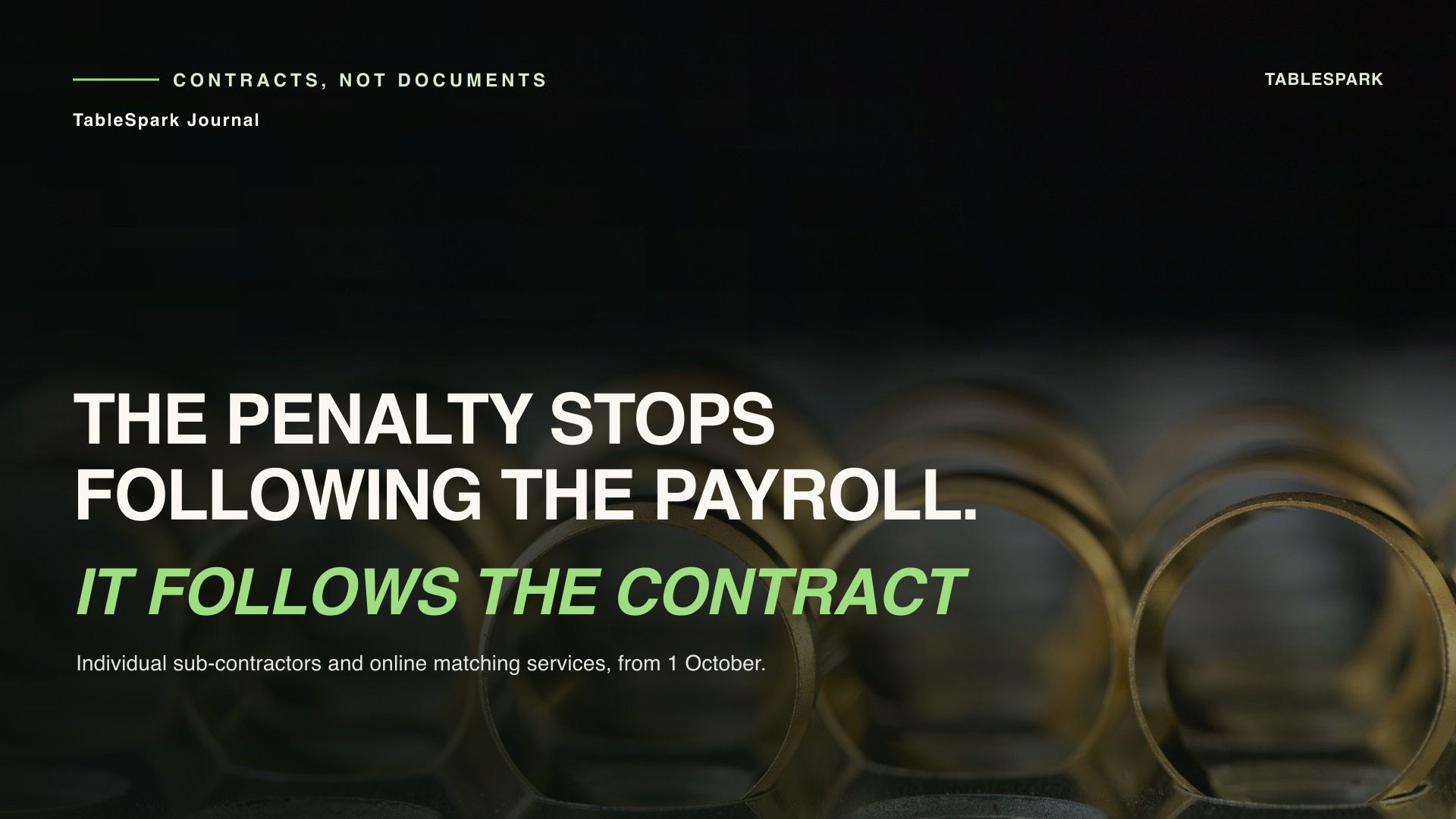 The right to work check reaches sub-contractors from 1 October 2026