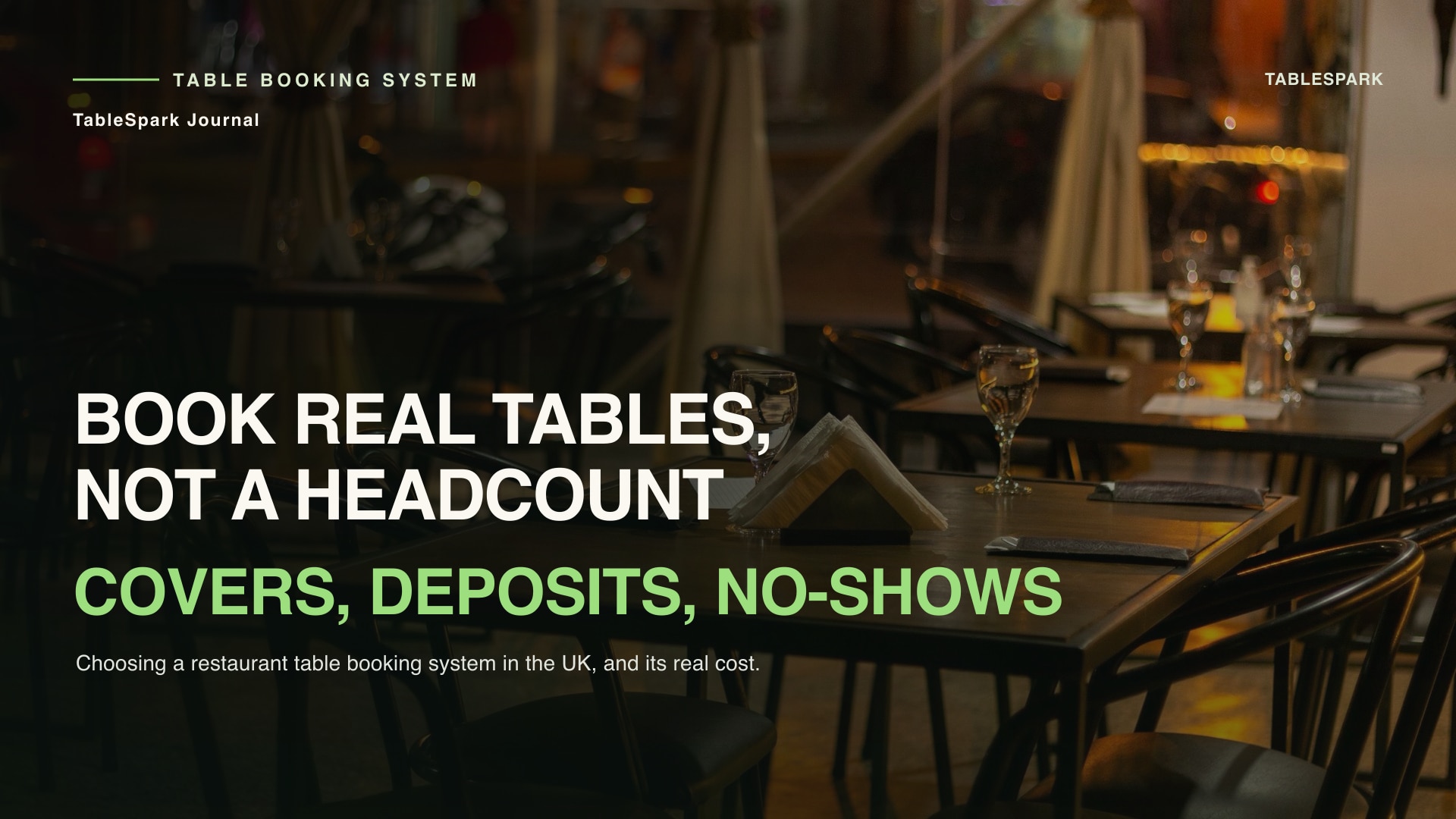 Choose a Restaurant Table Booking System