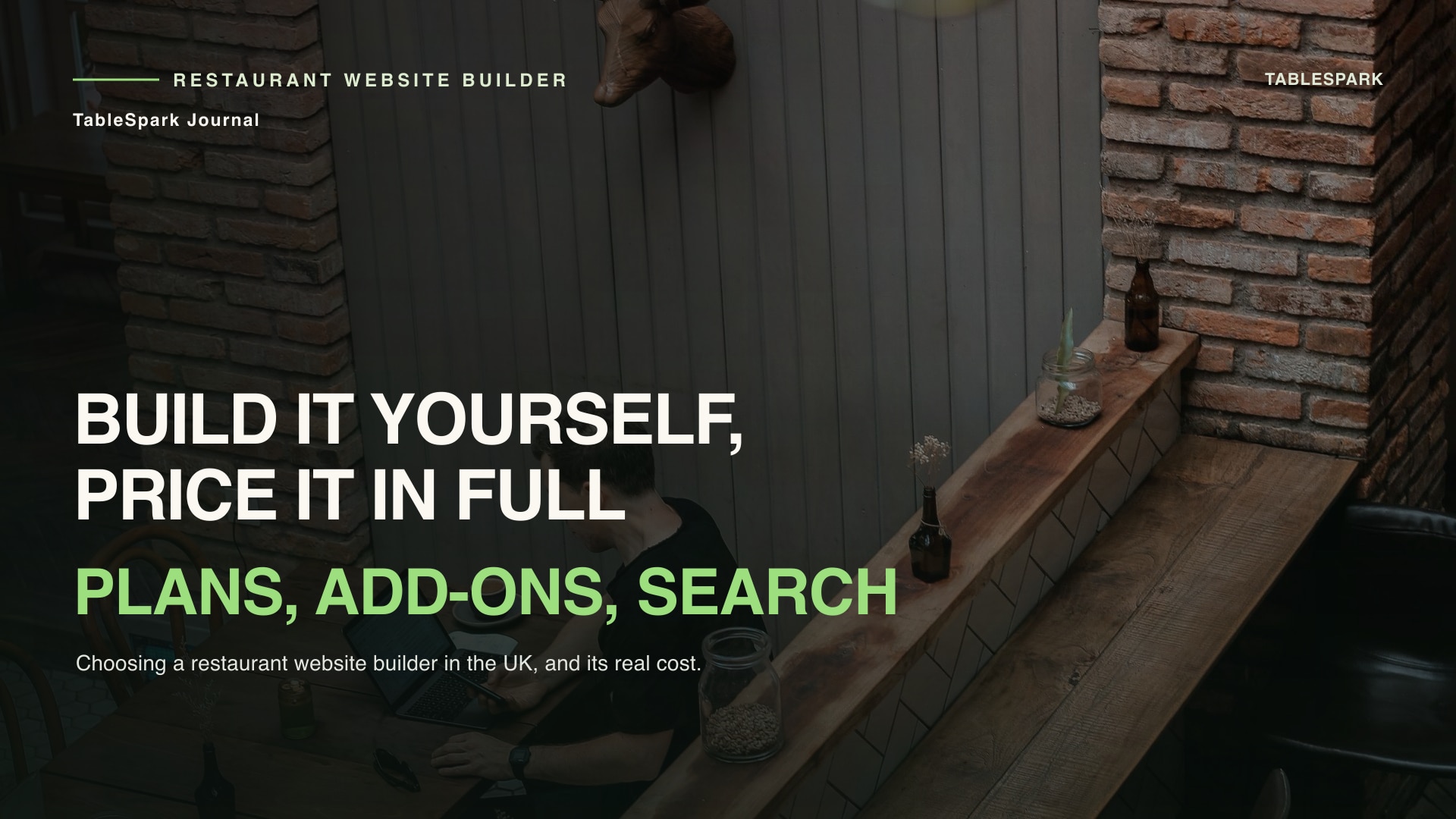 Choose a Restaurant Website Builder in the UK