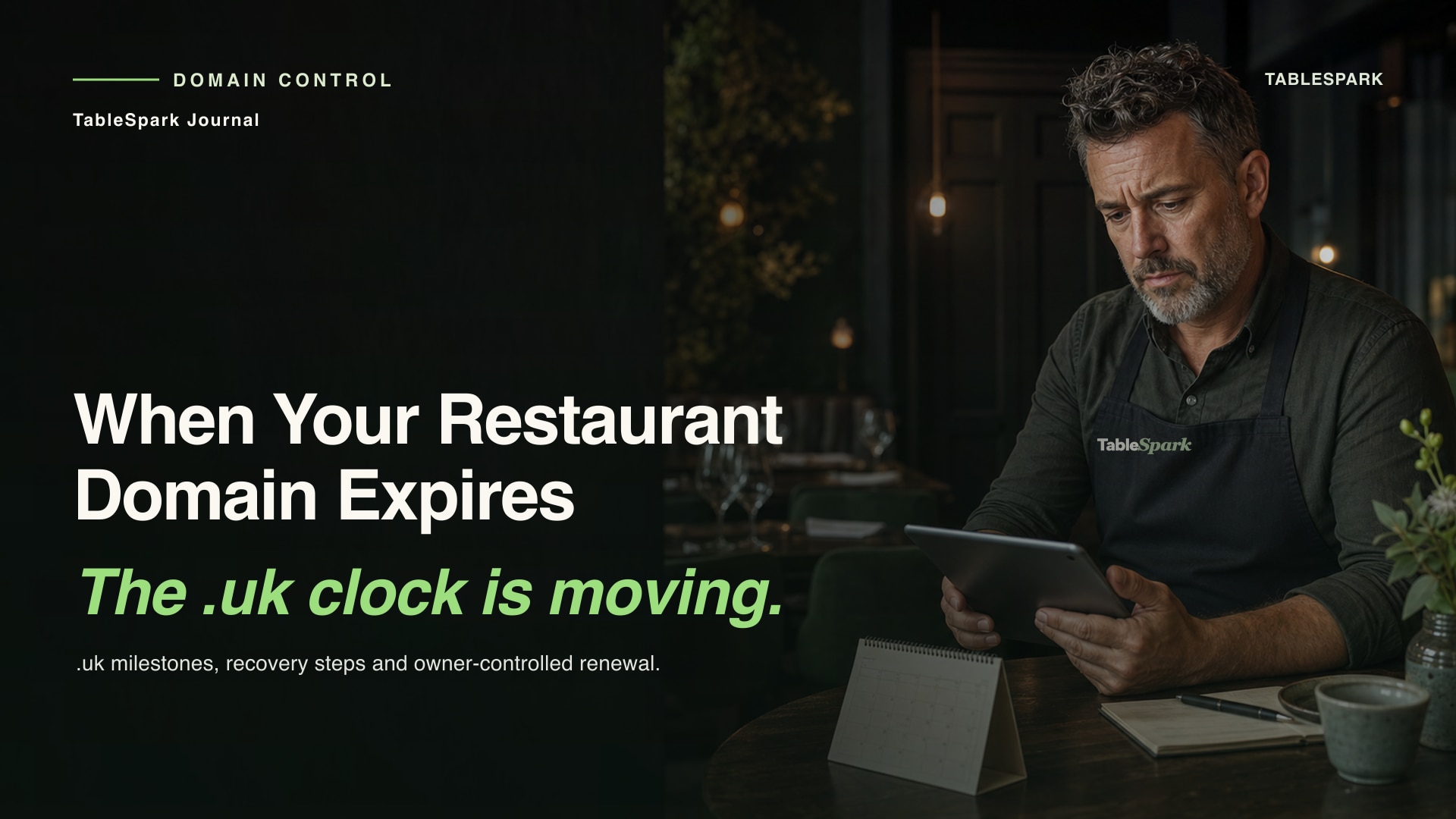 Restaurant Website Domain Expired? The Exact .uk Recovery Timeline