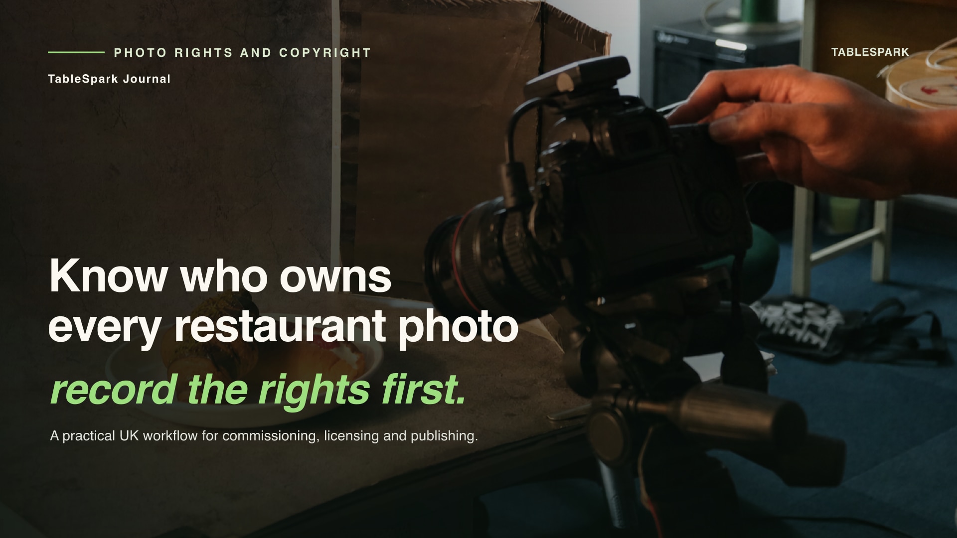 Restaurant Website Photo Copyright UK: A Rights-Safe Checklist