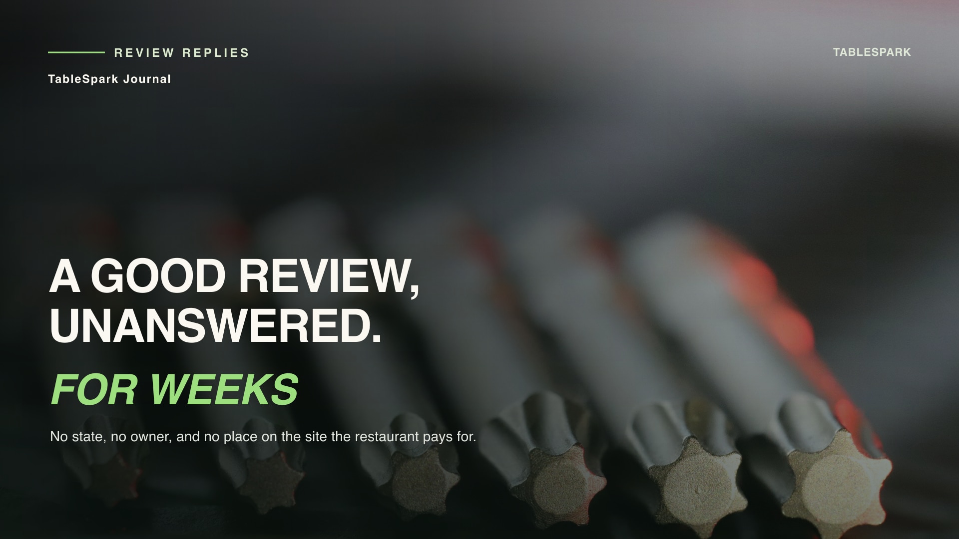 Where the Review You Asked For Gets Answered
