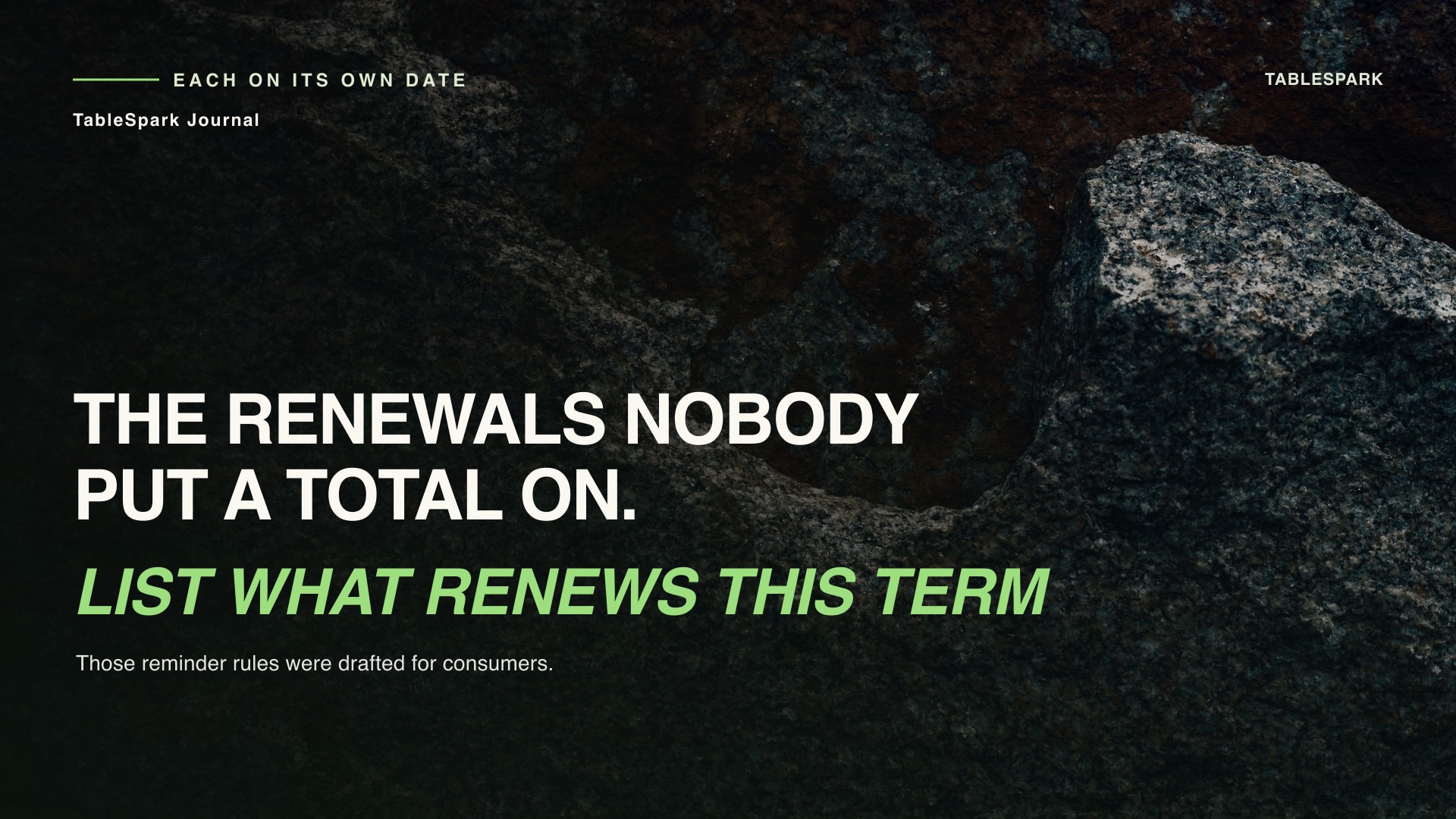 Your Website Tools Renew Themselves, and the Reminder Rules Announced for January 2027 Are Not Written for Your Business