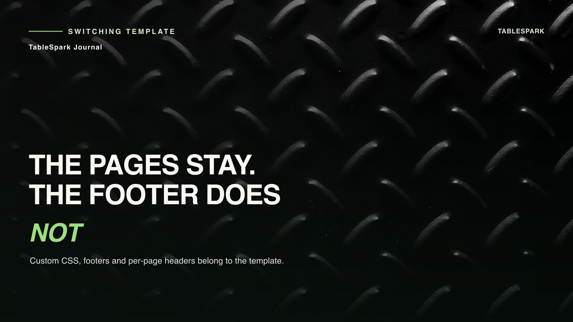 What a 'Free Template Refresh' Actually Resets