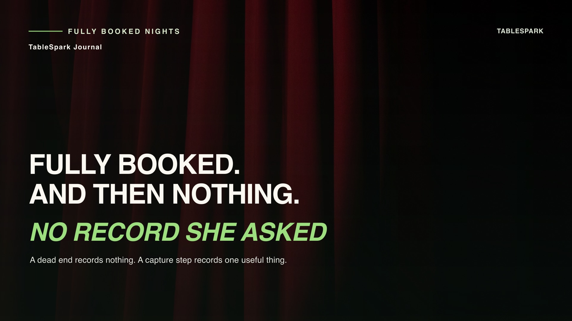 Your Site Says “Fully Booked.” It Could Be Capturing That Demand Instead