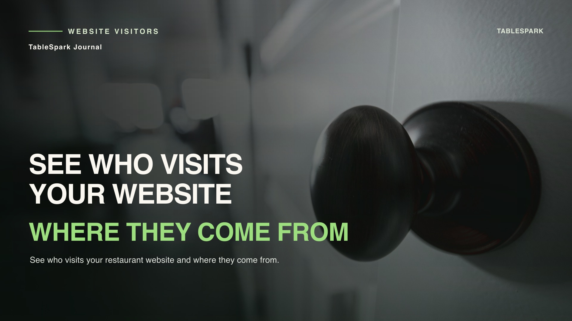 See Who Visits Your Restaurant Website