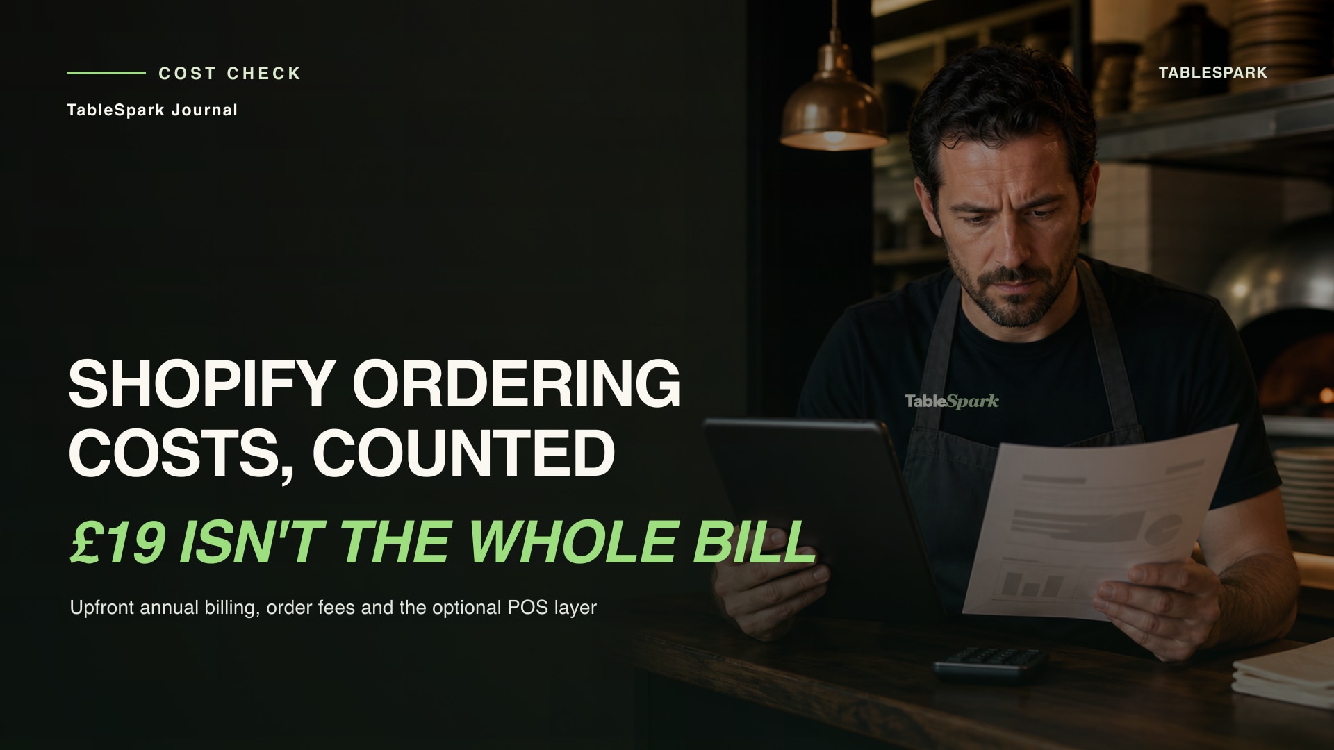 Shopify Restaurant Online Ordering Cost UK: The Full 2026 Price