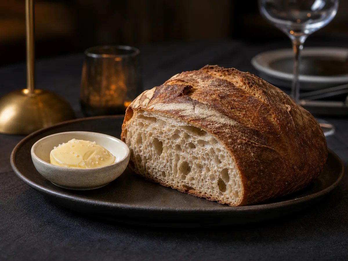 House sourdough, cultured butter