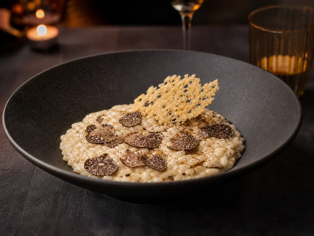 Truffle and aged Parmesan risotto