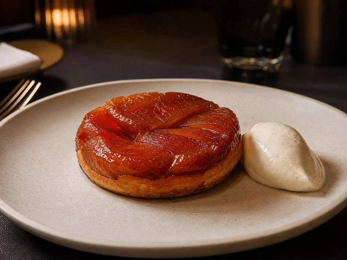 Apple tarte Tatin