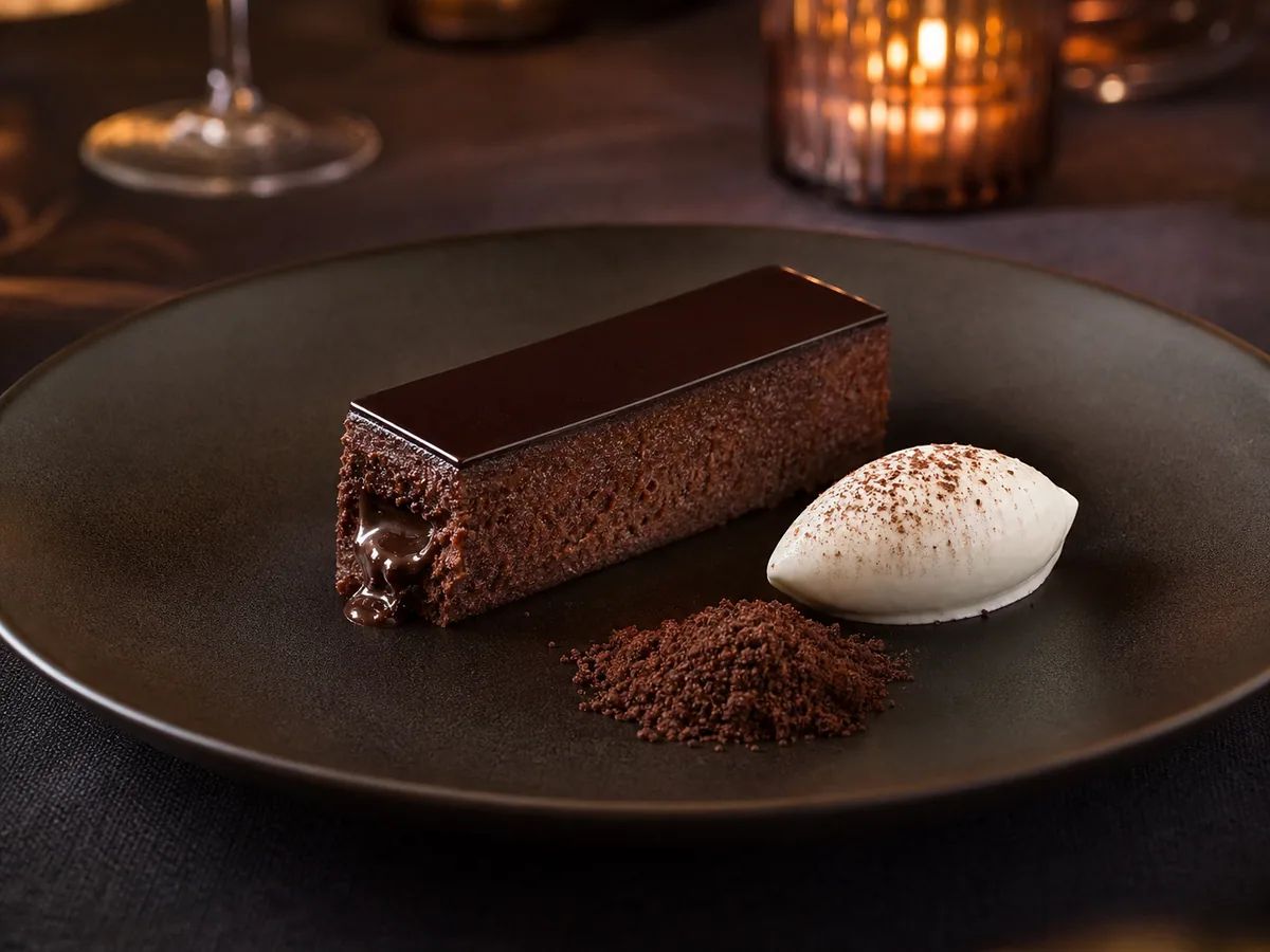 Valrhona chocolate délice