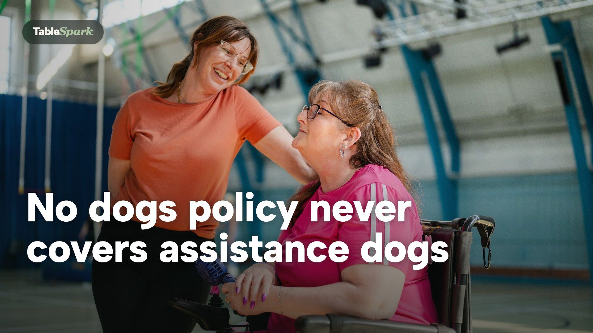 A published no dogs policy does not excuse refusing an assistance dog