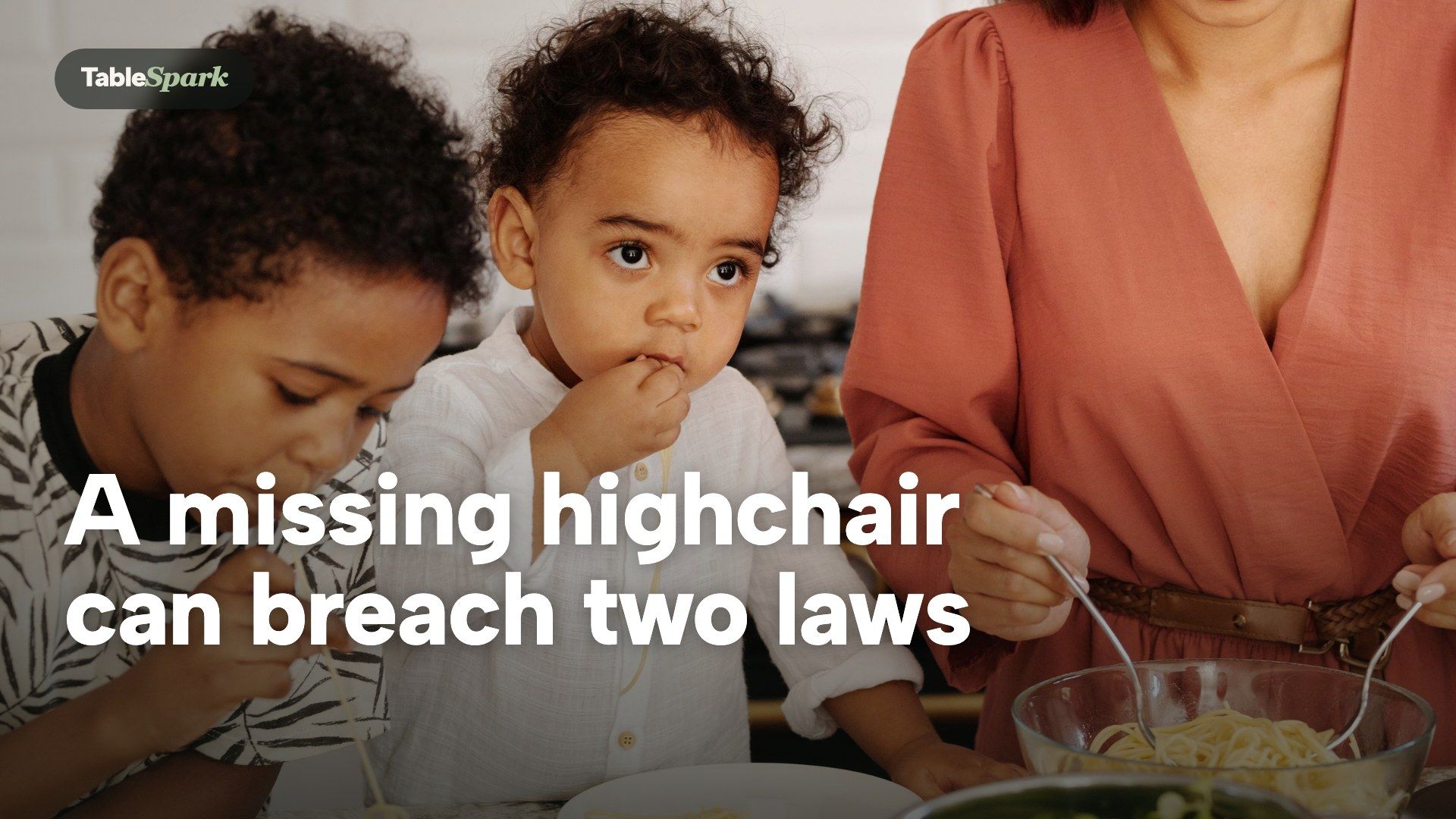 A highchair that isn't there breaches two different laws, not one